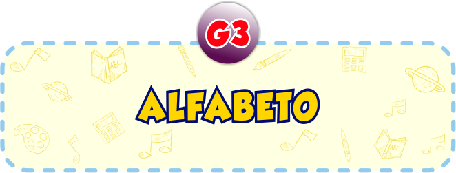 Alfabeto G3 - Minha Escolinha Online
